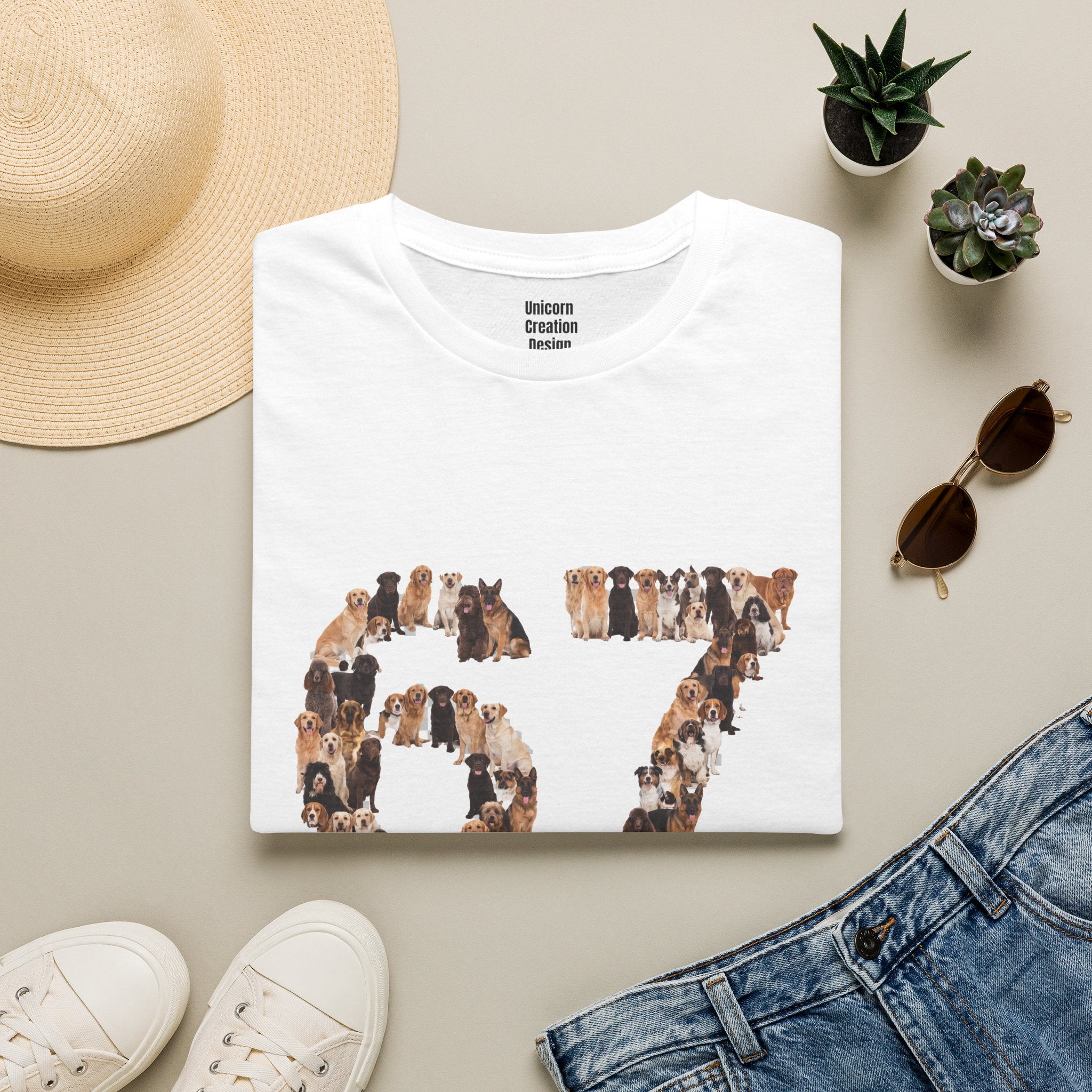 Dogs Number 67 Soft T-Shirt (Animal Lover)