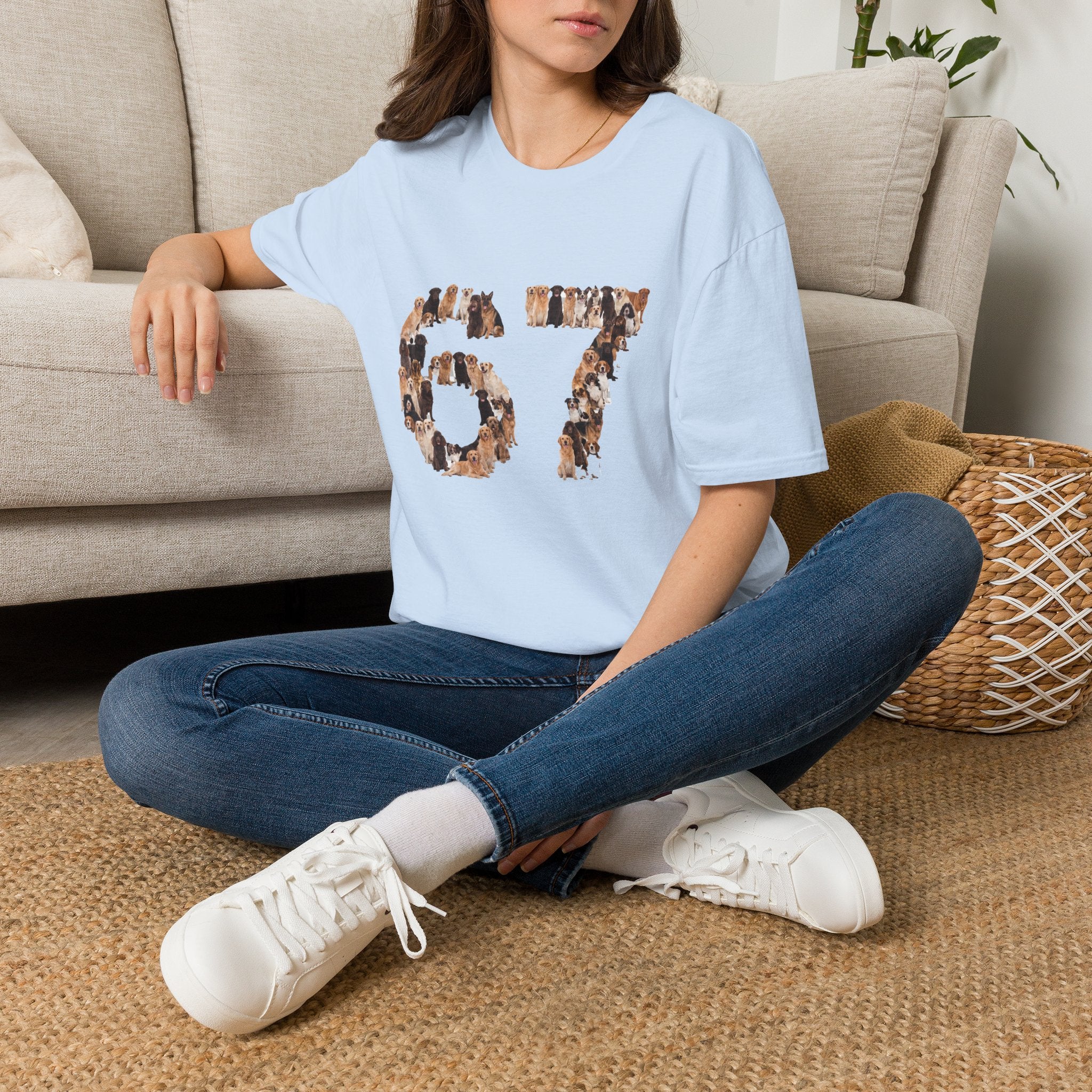 Dogs Number 67 Soft T-Shirt (Animal Lover)