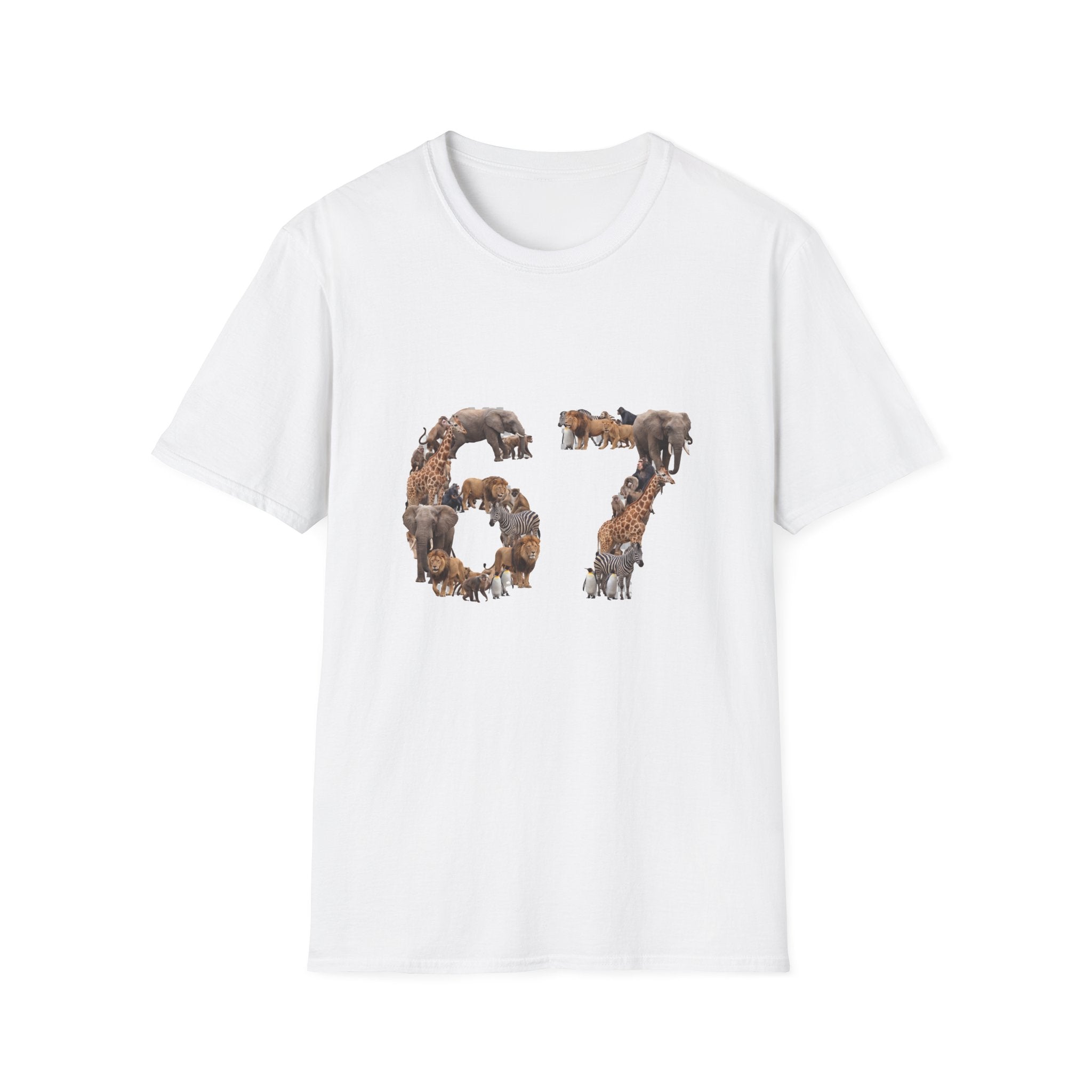 Zoo Animals 67 Soft T-Shirt (Animal Lover)