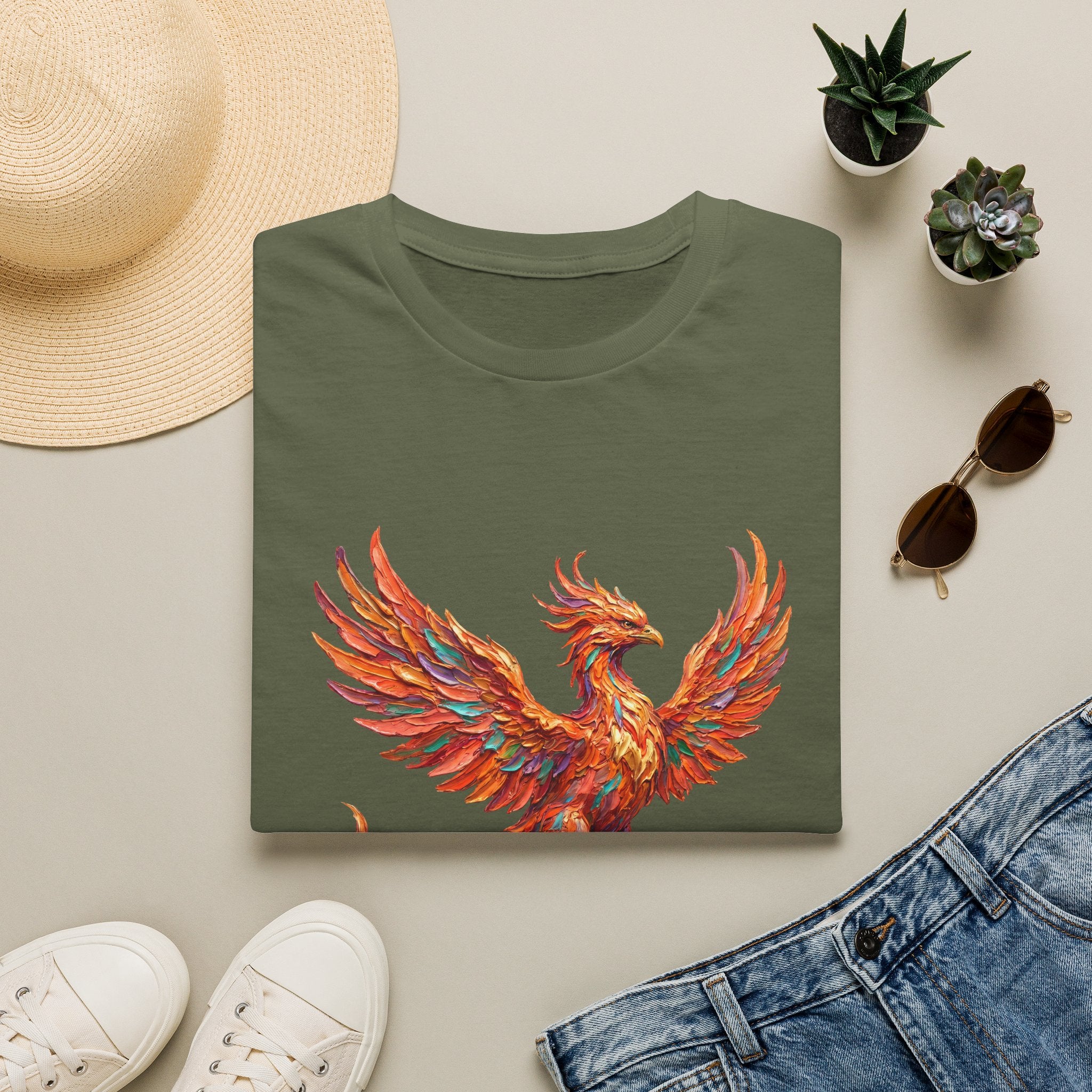 Phoenix Reborn Monday Soft T-Shirt (Exhausted Tuesday)