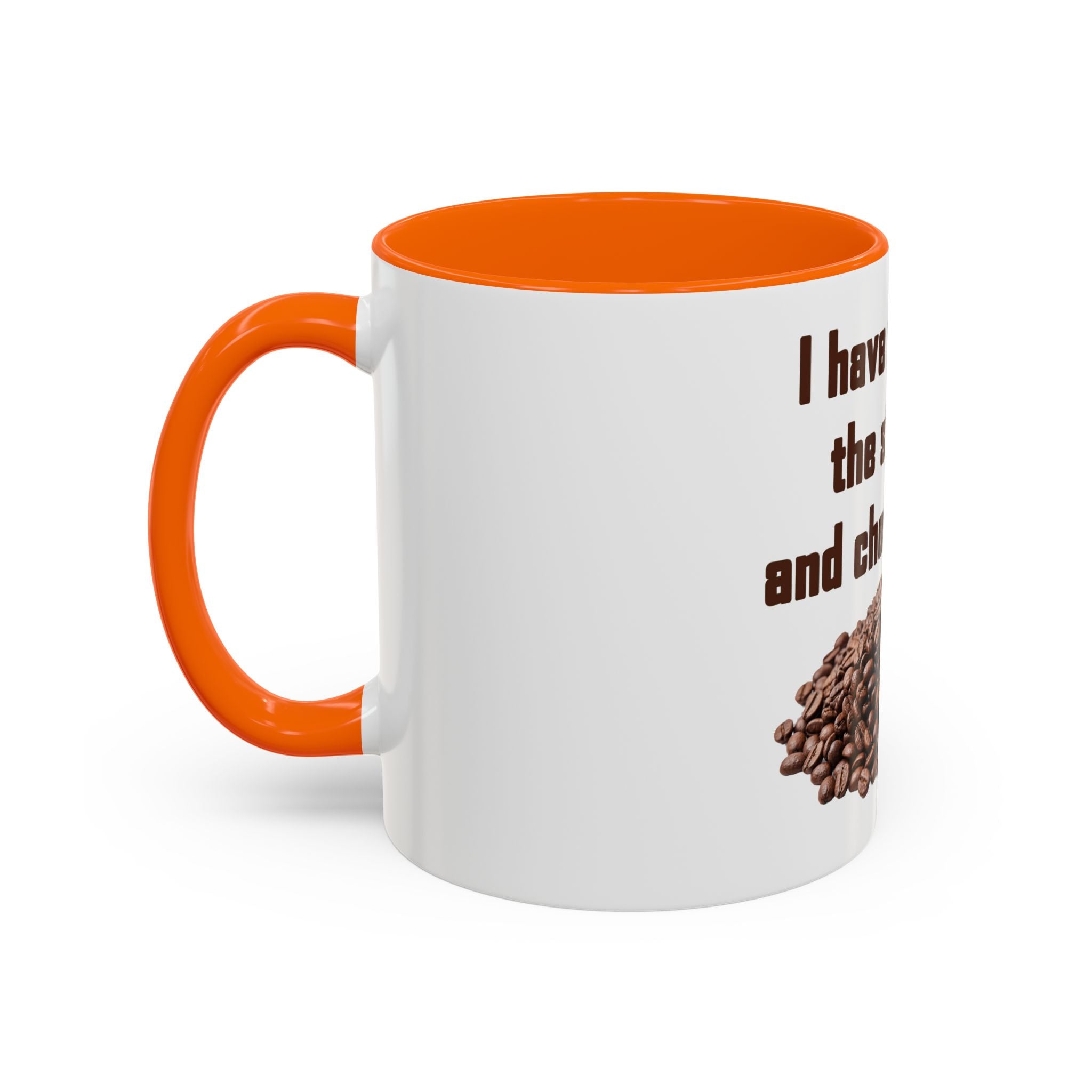 Coffee Mug — "I have reviewed the situation and chosen coffee" (15 oz)