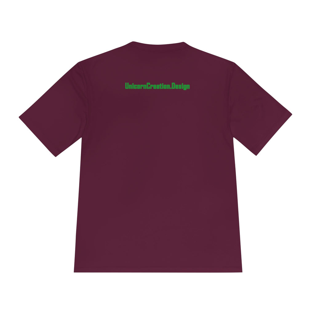 Sloth Performance Shirt — Colorful Animal Graphic Tee (I'll Be Down In 5 Minutes)