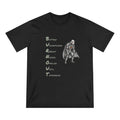 Organic Burnout Robot Graphic T-Shirt