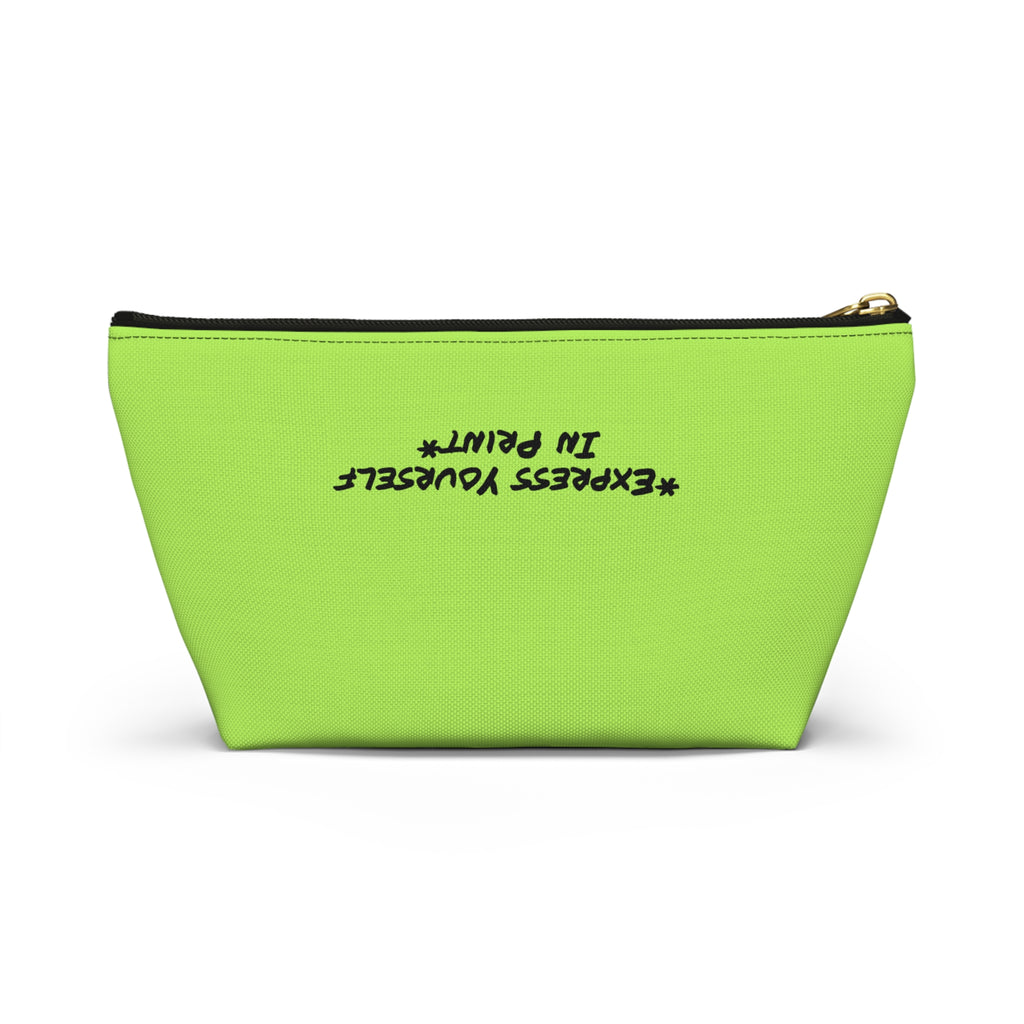 Vibrant Yorkie Accessory Pouch/Makeup Bag