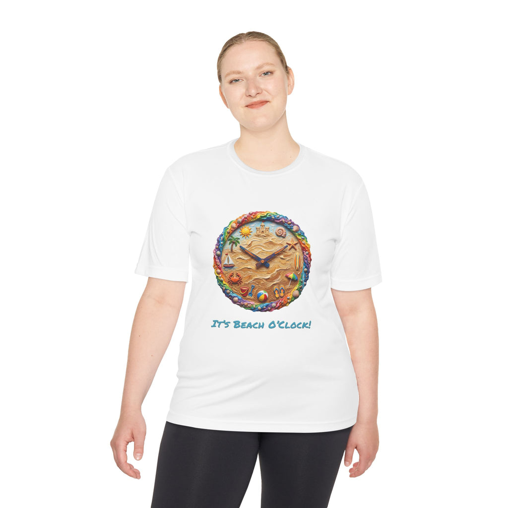 Beach Clock Performance Shirt — Graphic Tee
