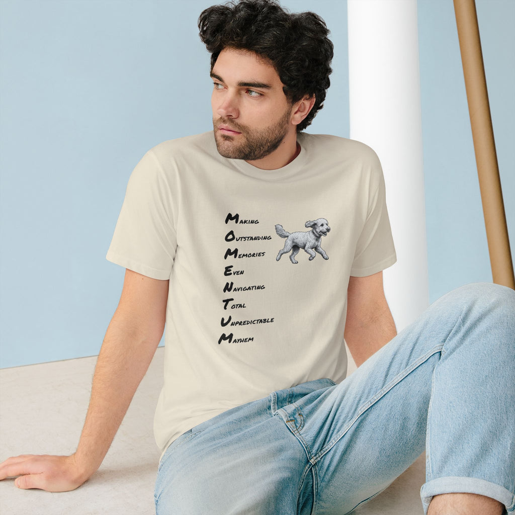Organic Momentum Dog Graphic T-Shirt