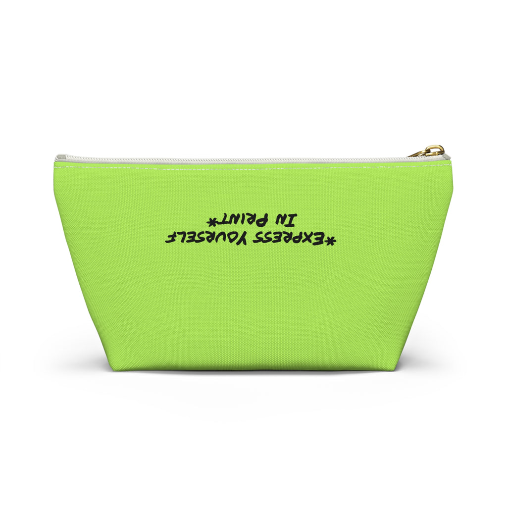 Vibrant Yorkie Accessory Pouch/Makeup Bag