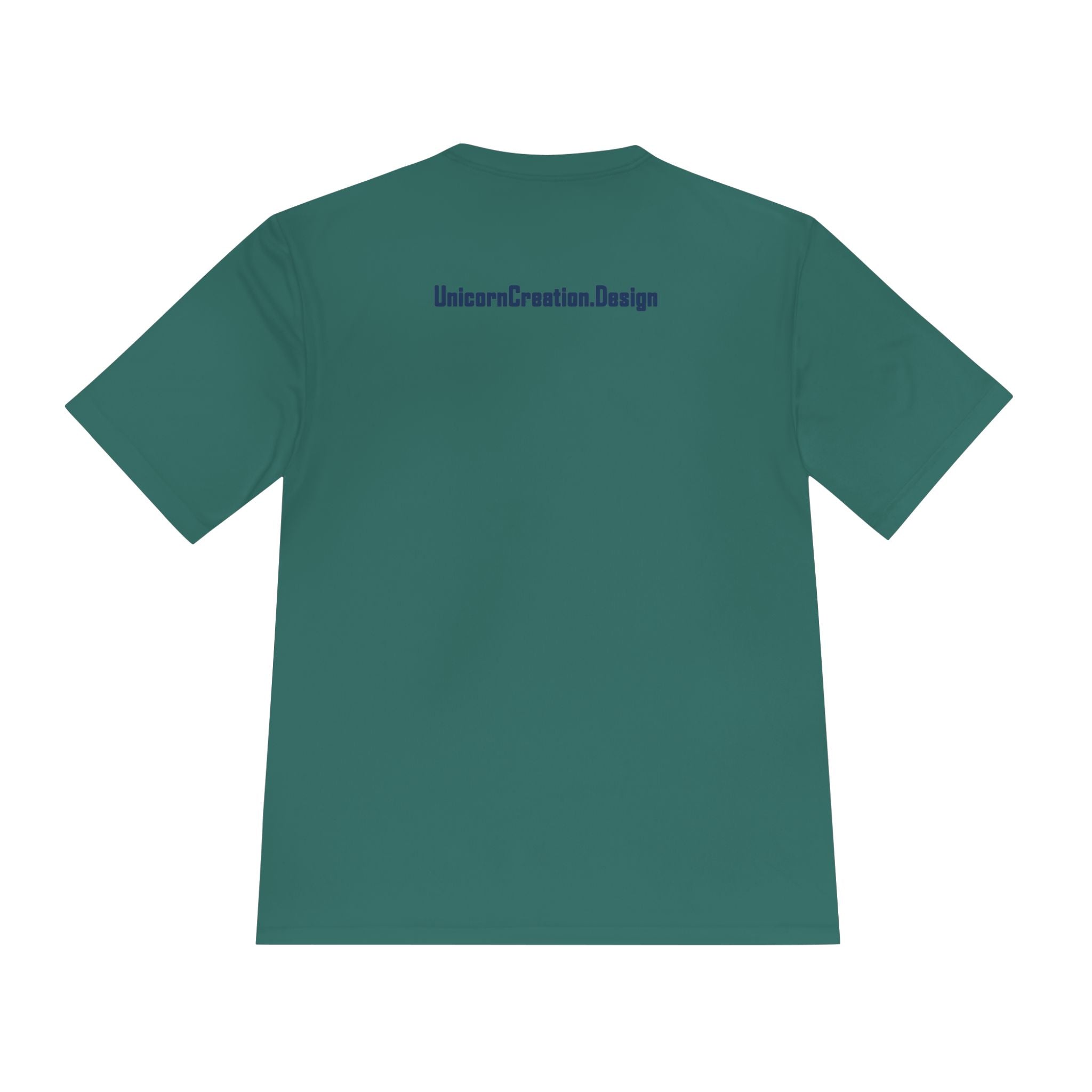 Unicorn Stat Card Moisture Wicking Shirt — "Special Ability: Invisibility"