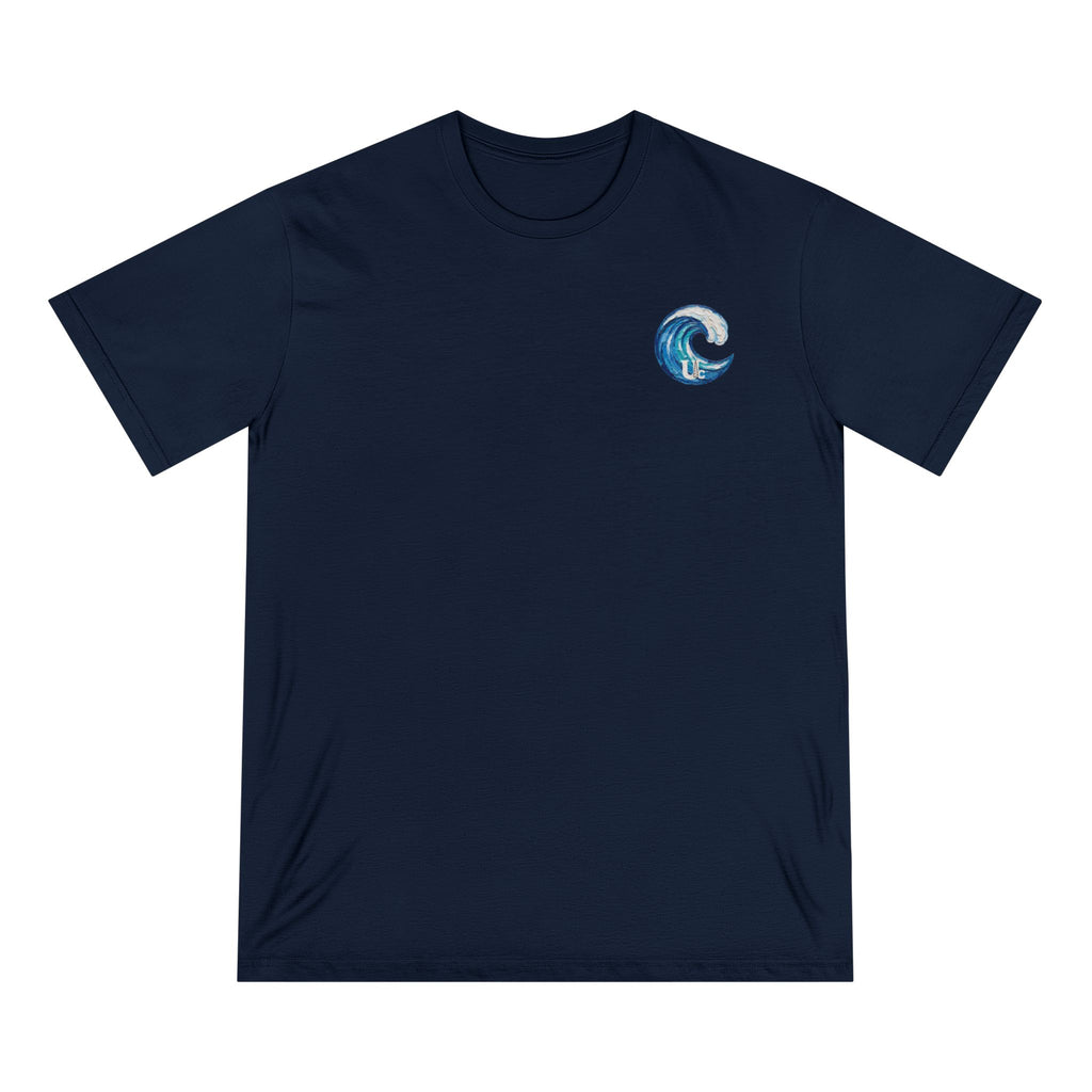 Organic Dog Surfing Graphic T-Shirt