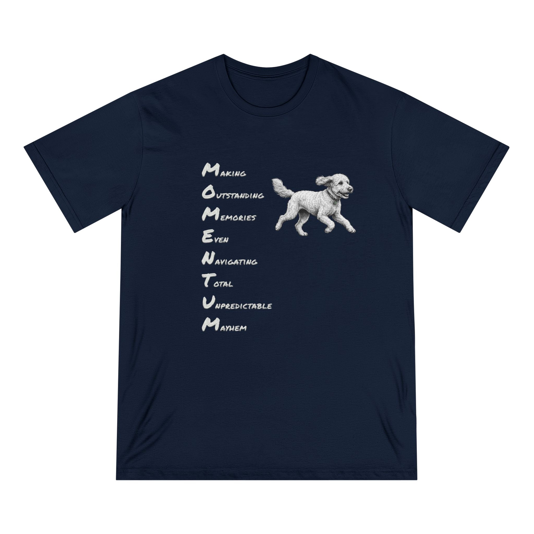 Organic Momentum Dog Graphic T-Shirt
