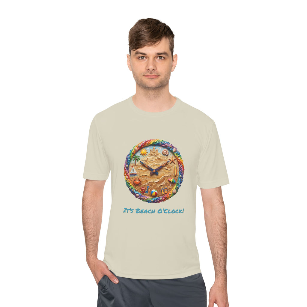 Beach Clock Performance Shirt — Graphic Tee