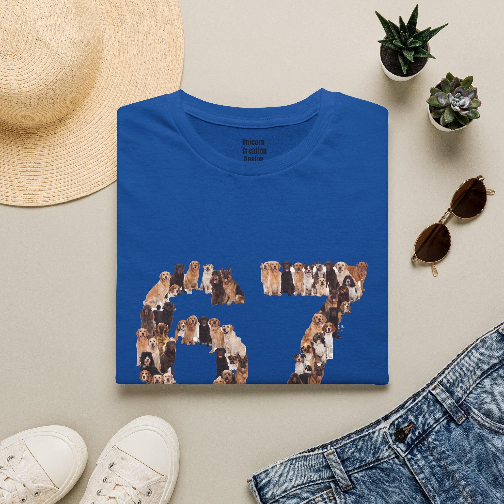 Dogs Number 67 Soft T-Shirt (Animal Lover)