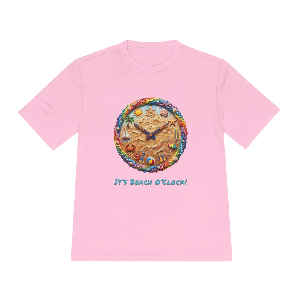 Beach Clock Performance Shirt — Graphic Tee