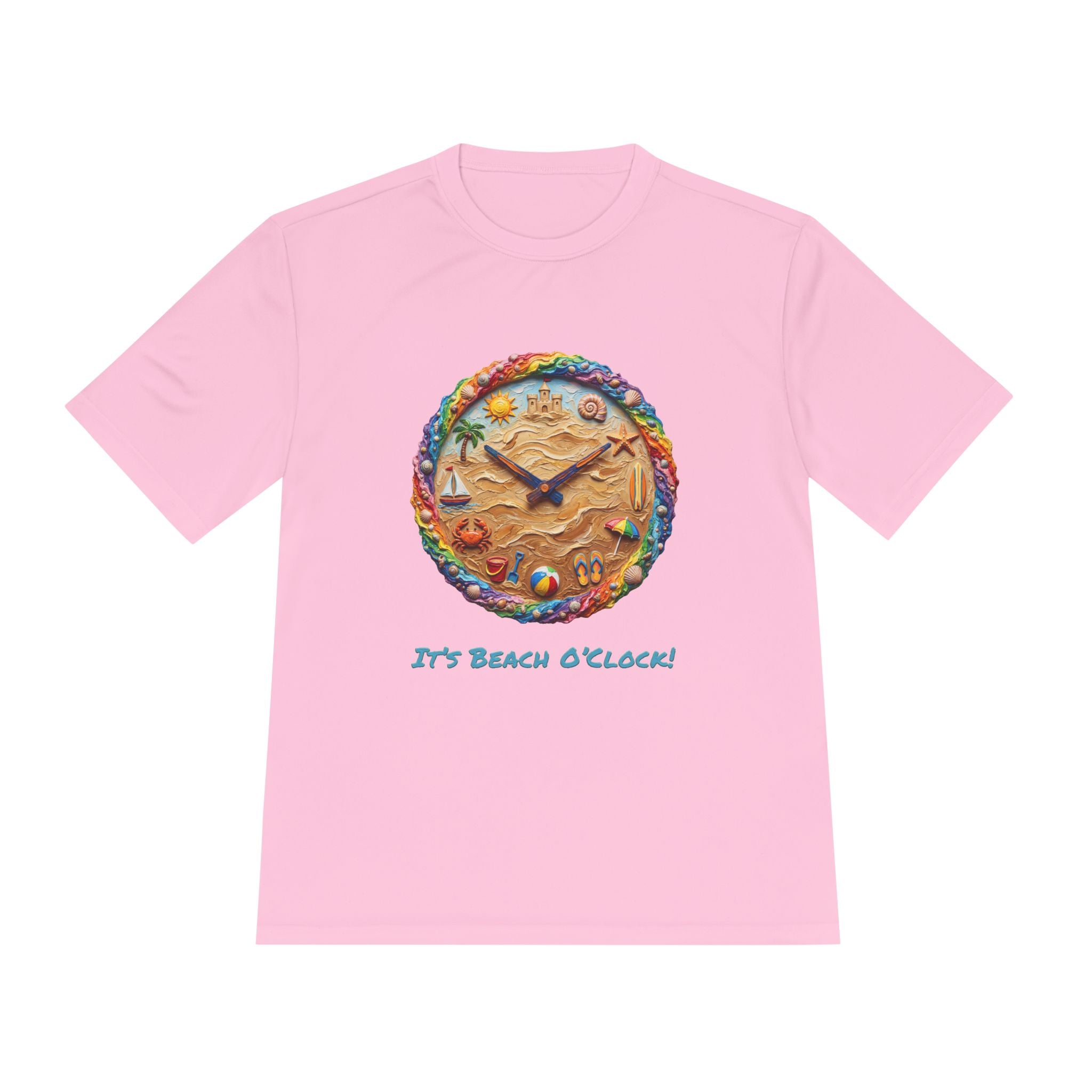 Beach Clock Performance Shirt — Graphic Tee