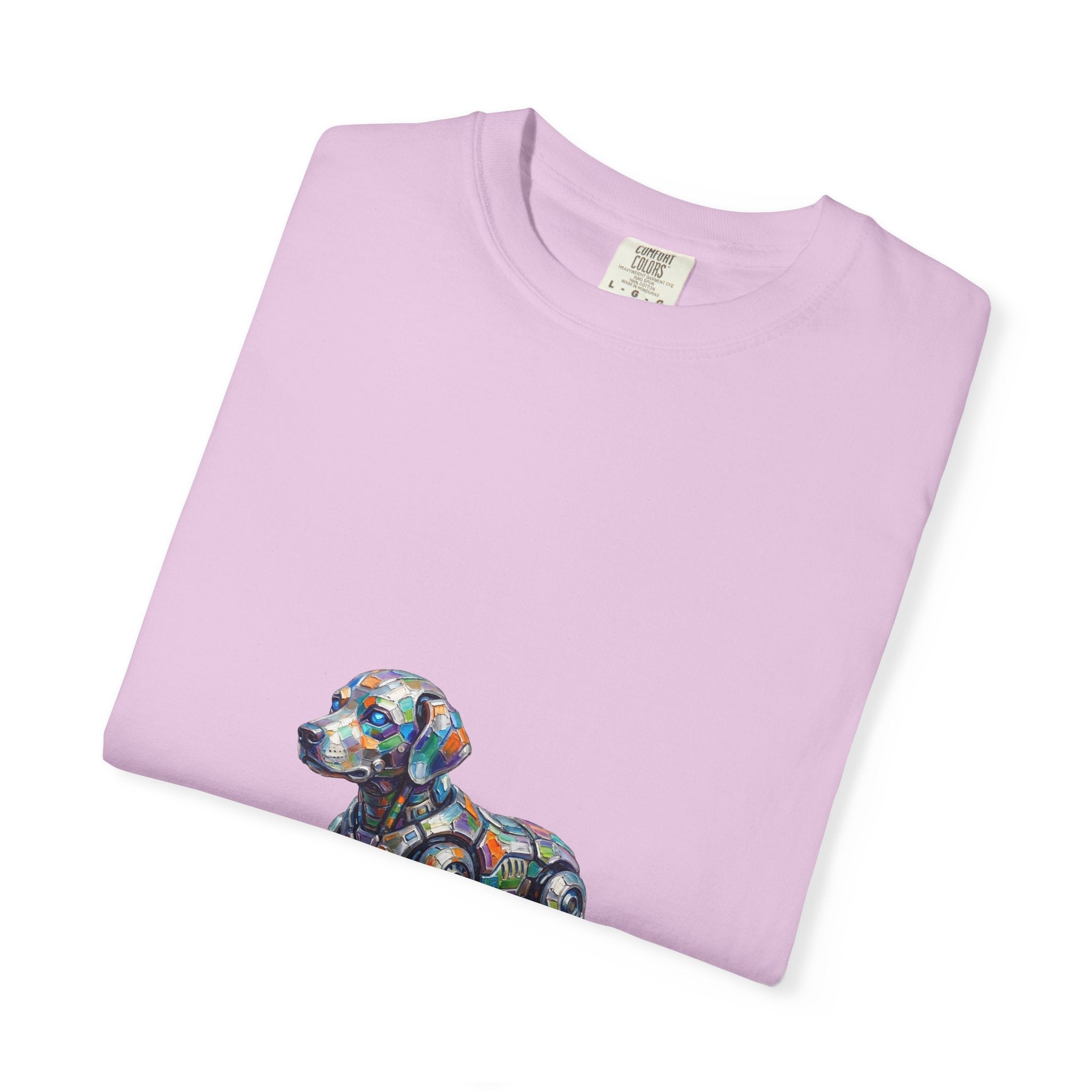 Robot Dog T‑Shirt — “Waiting For My Human To Reboot" Tee