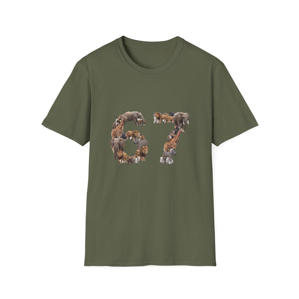 Zoo Animals 67 Soft T-Shirt (Animal Lover)