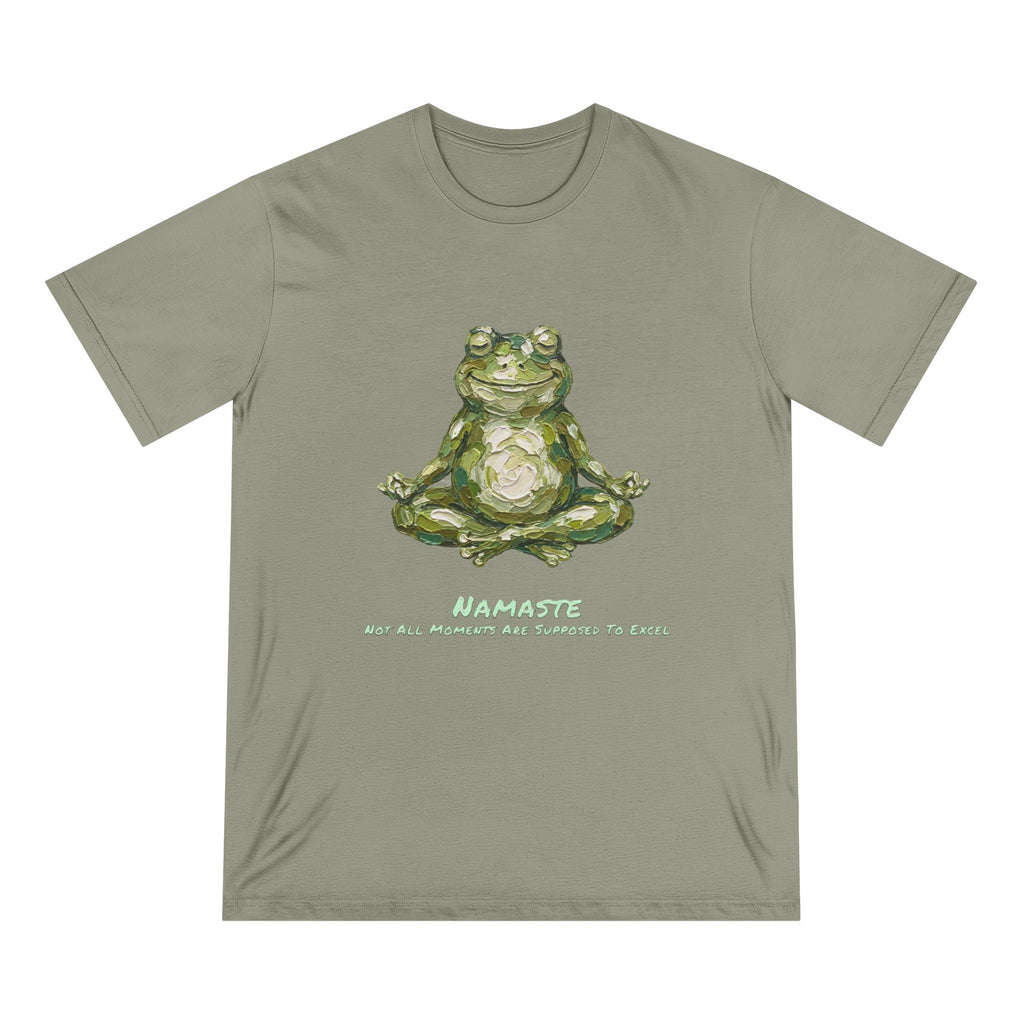 Organic Namaste Frog Graphic T-Shirt