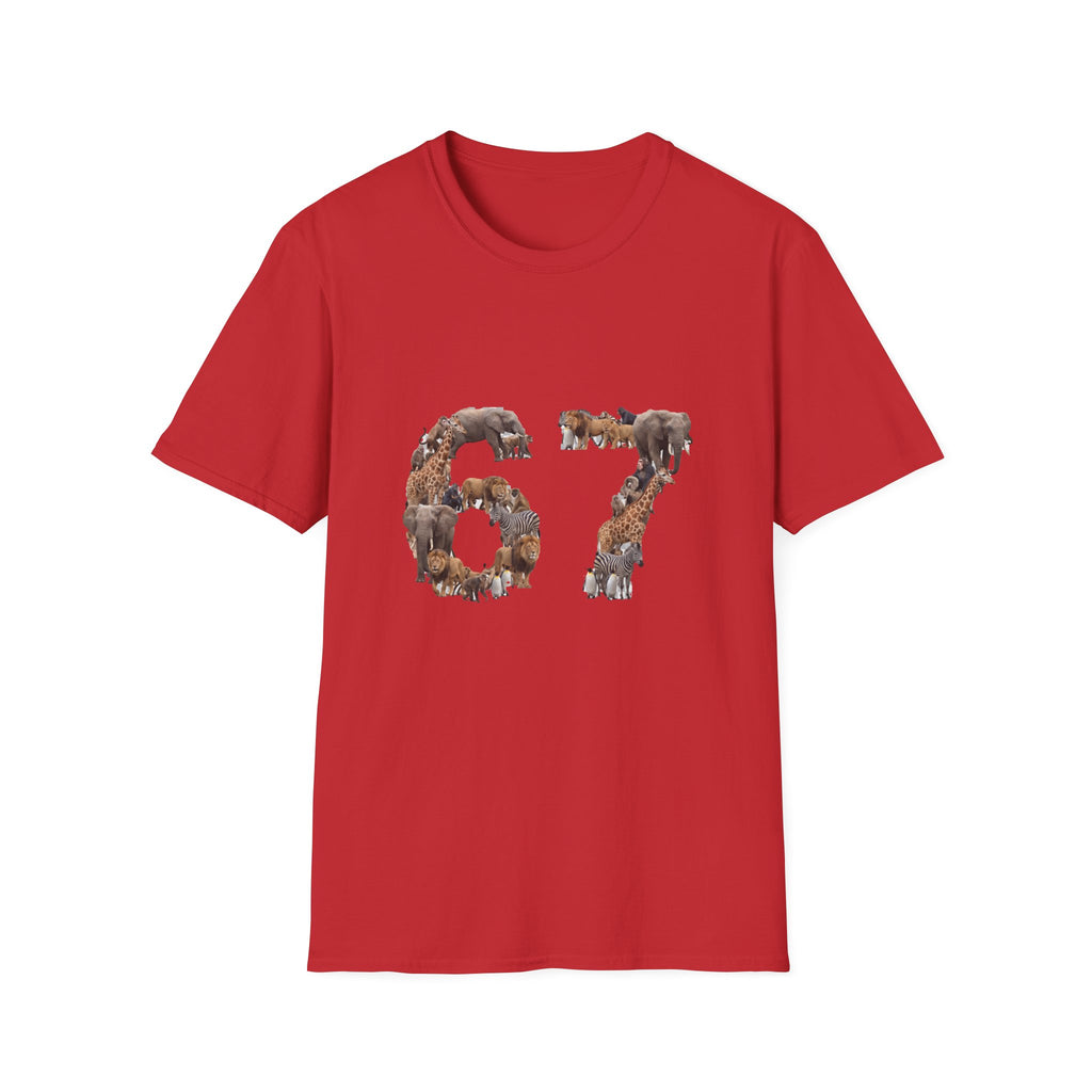 Zoo Animals 67 Soft T-Shirt (Animal Lover)