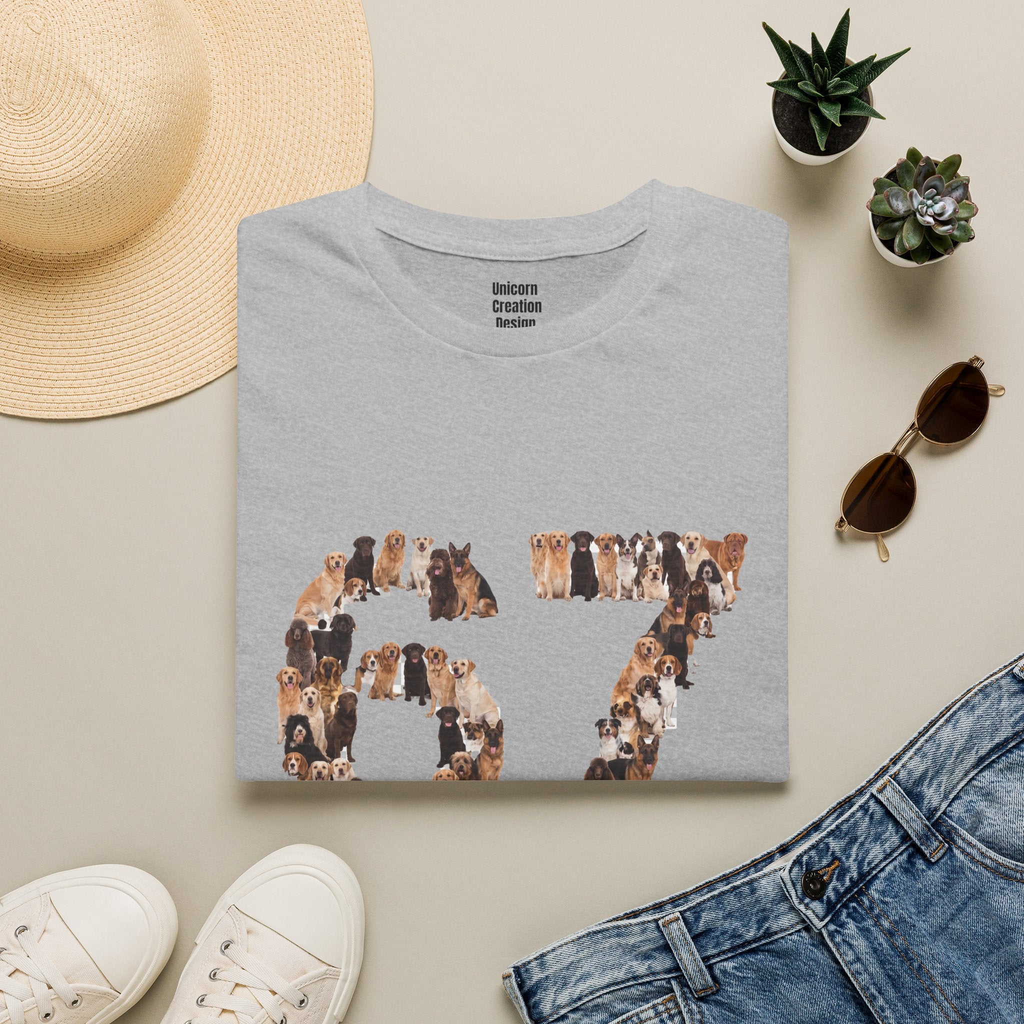 Dogs Number 67 Soft T-Shirt (Animal Lover)