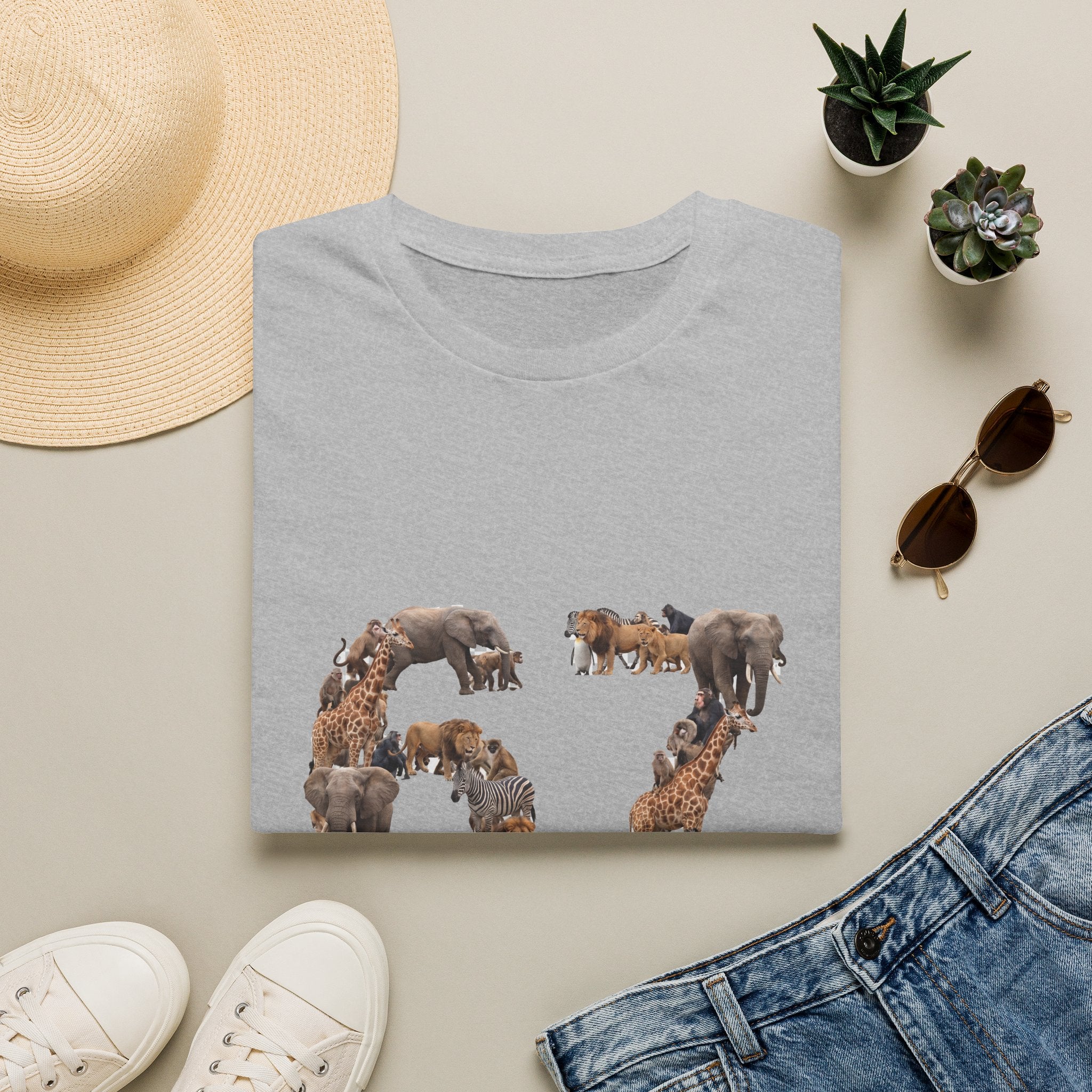 Zoo Animals 67 Soft T-Shirt (Animal Lover)