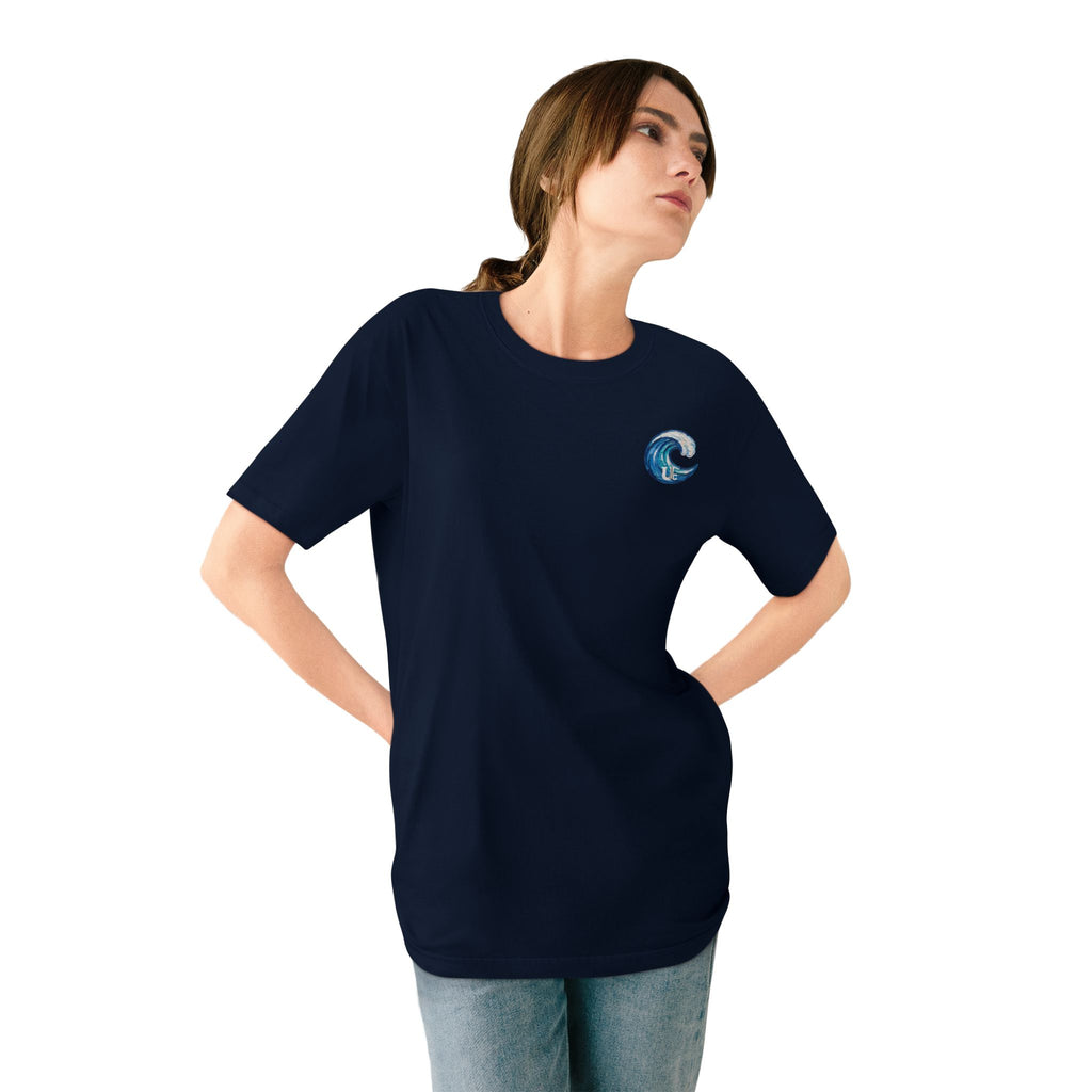 Organic Dog Surfing Graphic T-Shirt