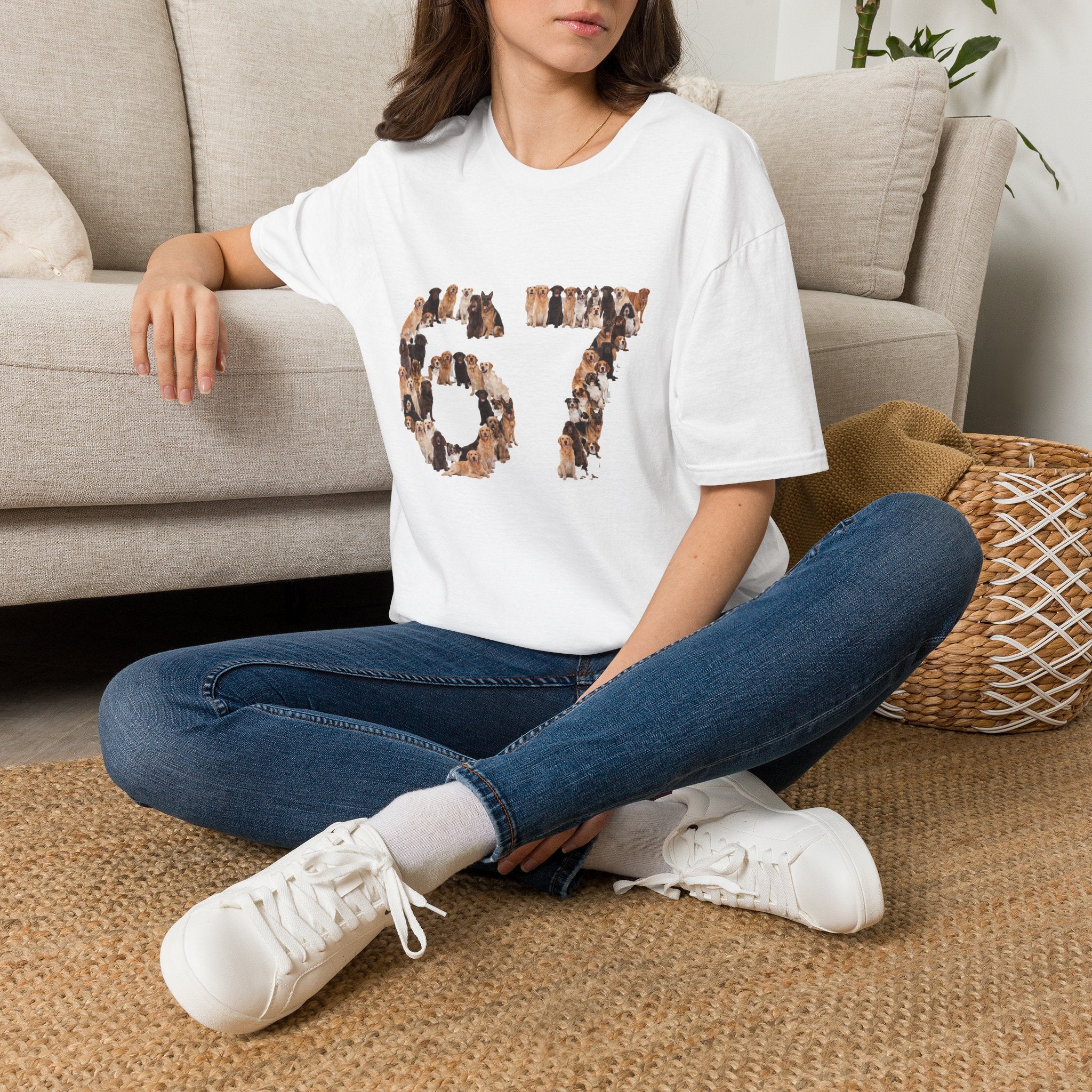 Dogs Number 67 Soft T-Shirt (Animal Lover)