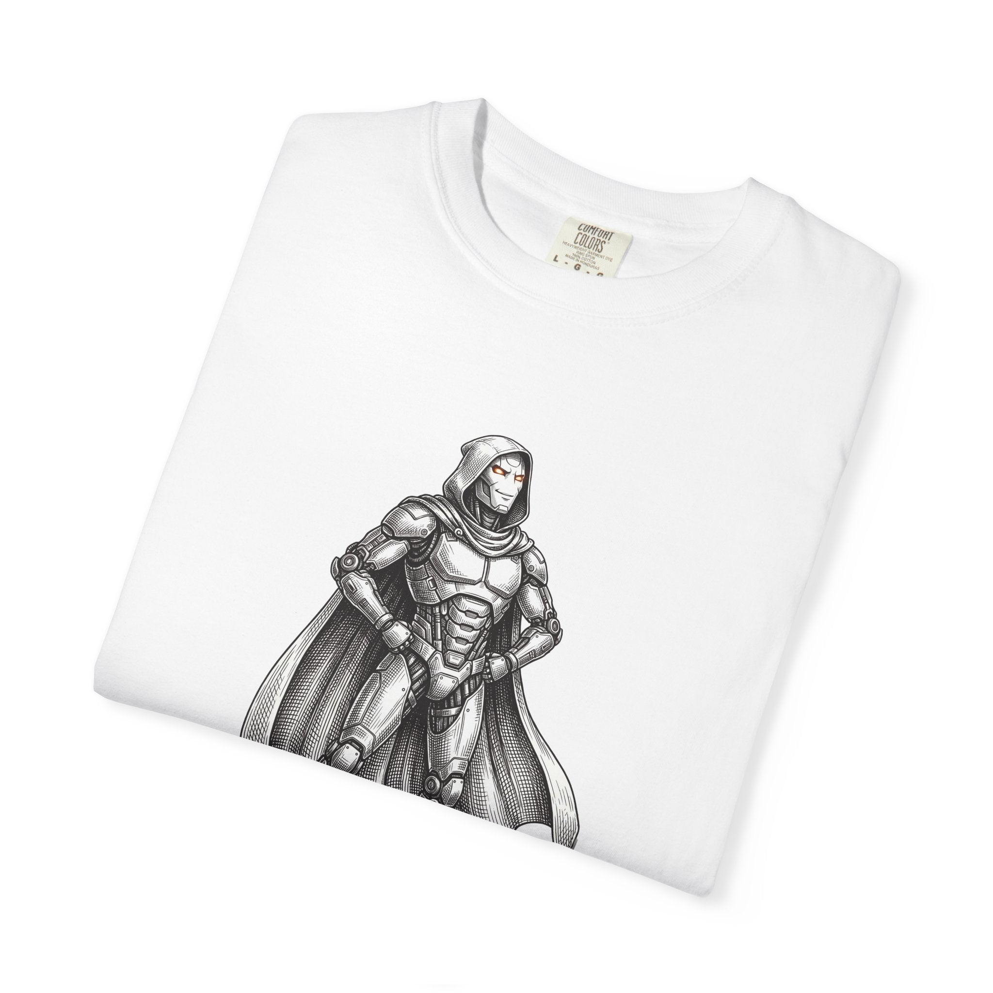 Robot Confident Graphic Tee — (Professional Opinion is Definite Maybe)