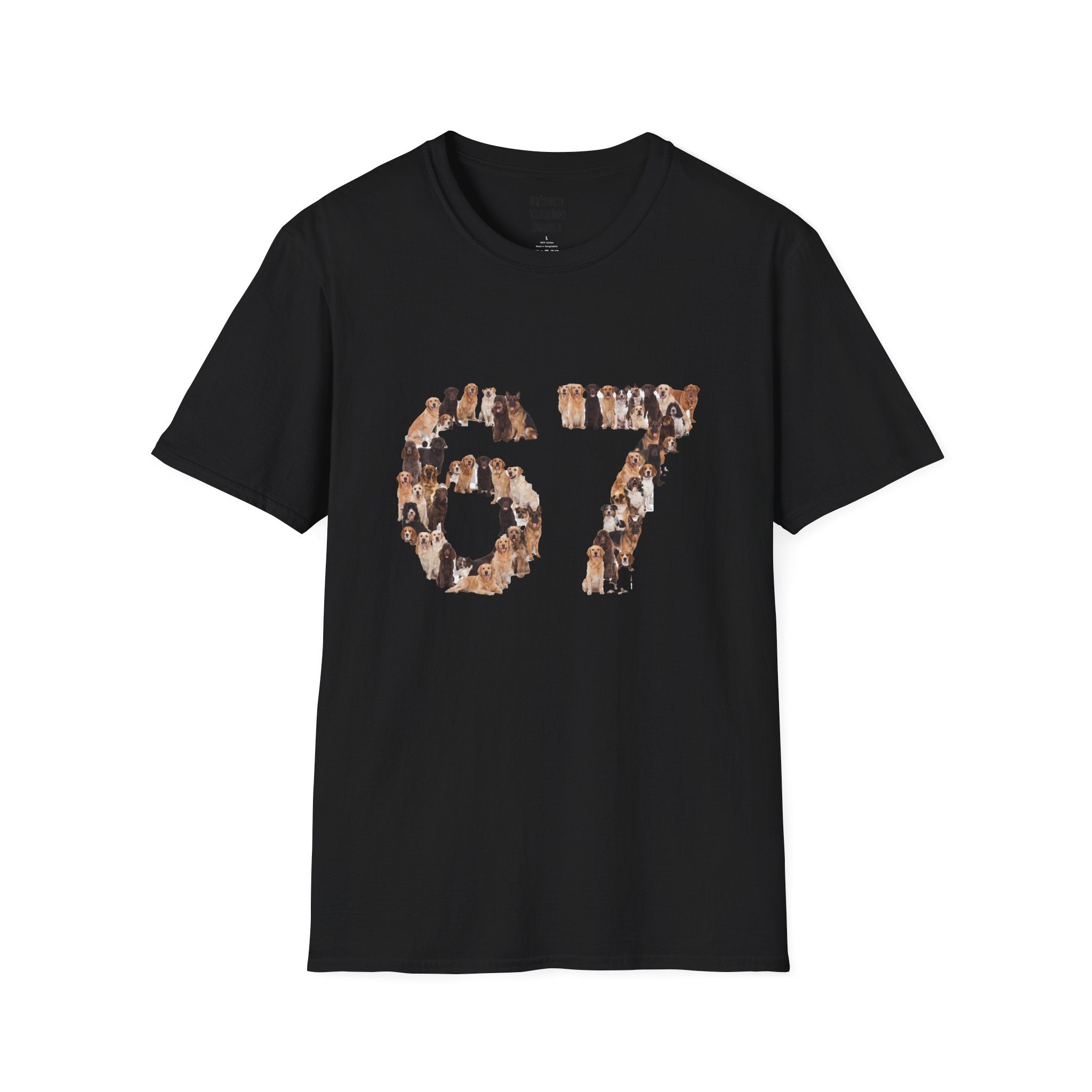 Dogs Number 67 Soft T-Shirt (Animal Lover)
